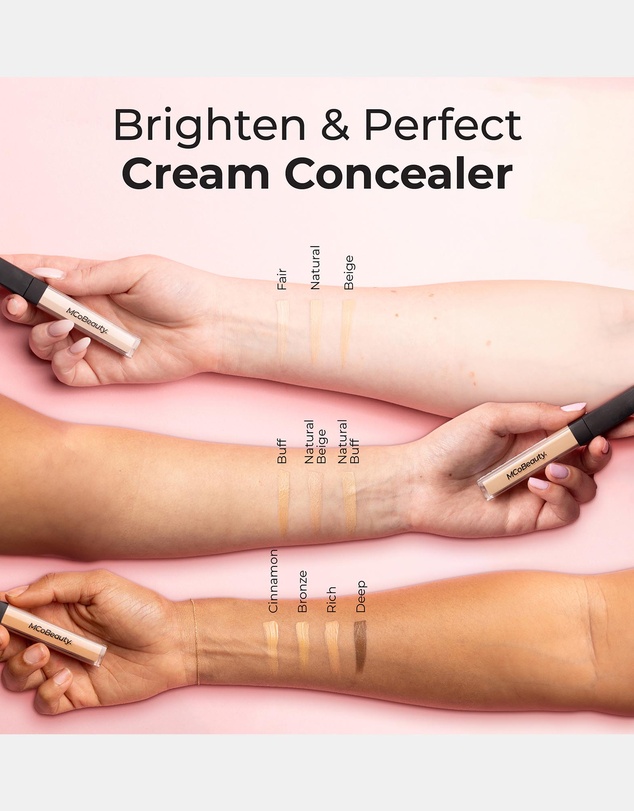 MCoBeauty - Brighten & Perfect Cream Concealer - Light 2.5 (Natural)