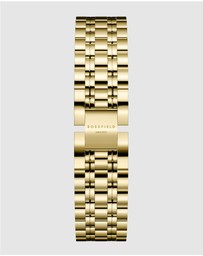 Rosefield - The Octagon - Gold With Black Dial