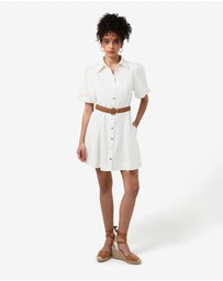 Forcast - Amera Utility Mini Belt Dress