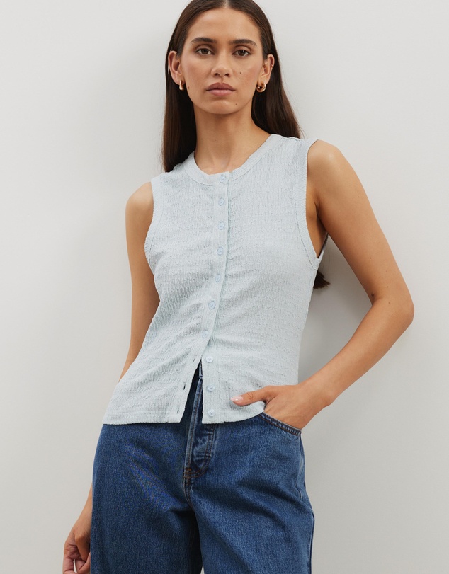 Atmos&Here - Maris Textured Vest Top