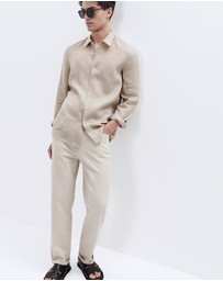 UNISON - Linen Regular Fit Shirt