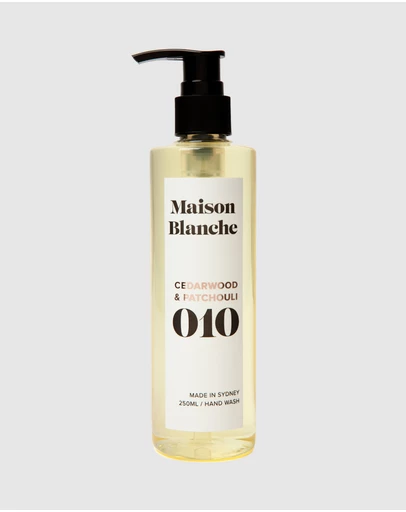 Maison Blanche - 010 Cedarwood & Patchouli - Hand Wash