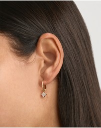 By Charlotte - Crystal Bloom Hoops