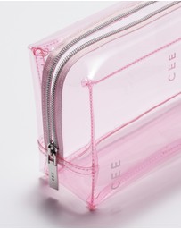 CEE CLEAR - Small Blush Cosmetic Case