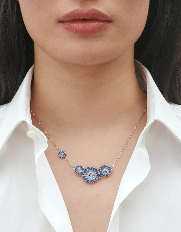 Georg Jensen - Daisy 4 Flowers Pendant