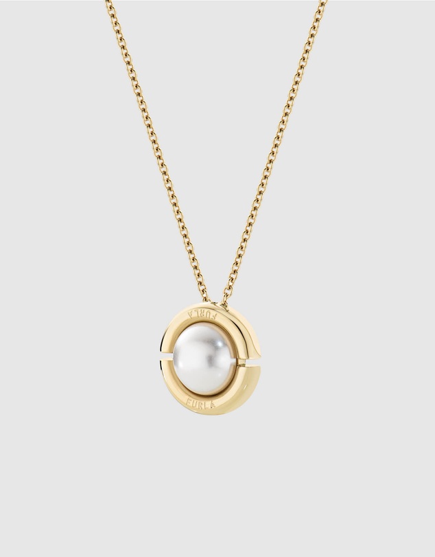 Furla - Miasfera Iconic Pearl Gold-Tone Necklace