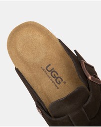 EVERAU - Australian Shepherd Ugg Berrin Platform Cow Suede Upper Loafer Oxfords Flats