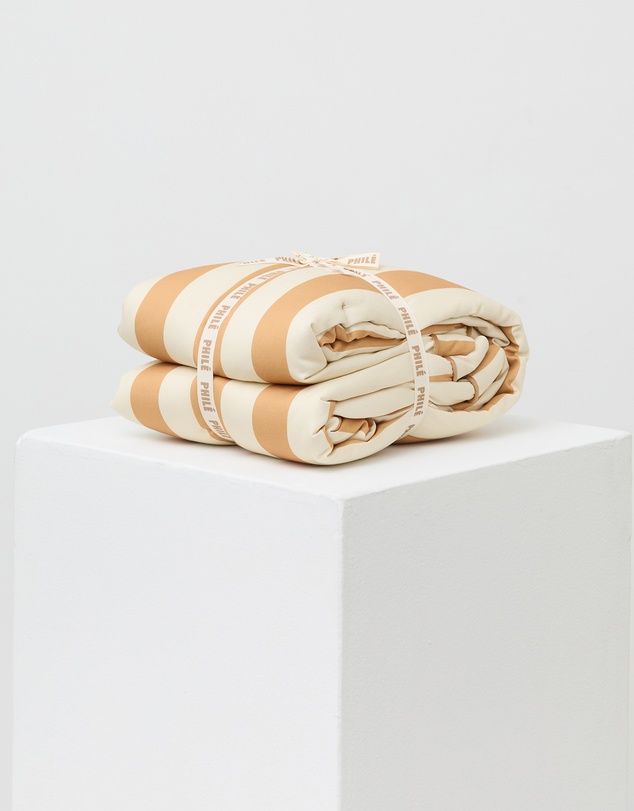 Phile - Striped Play Mat - Marigold