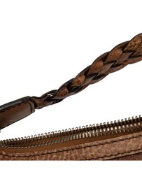 Pre-Loved by Azura Reborn - Pre-Loved Leather Bamboo Shoulder Bag