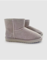 AusWooli Ugg Boots - Bondi Short Sheepskin Ankle Boot