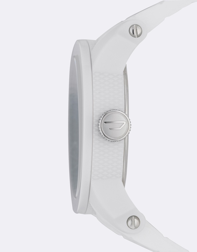 Diesel - Double Down S44 White Analogue Watch