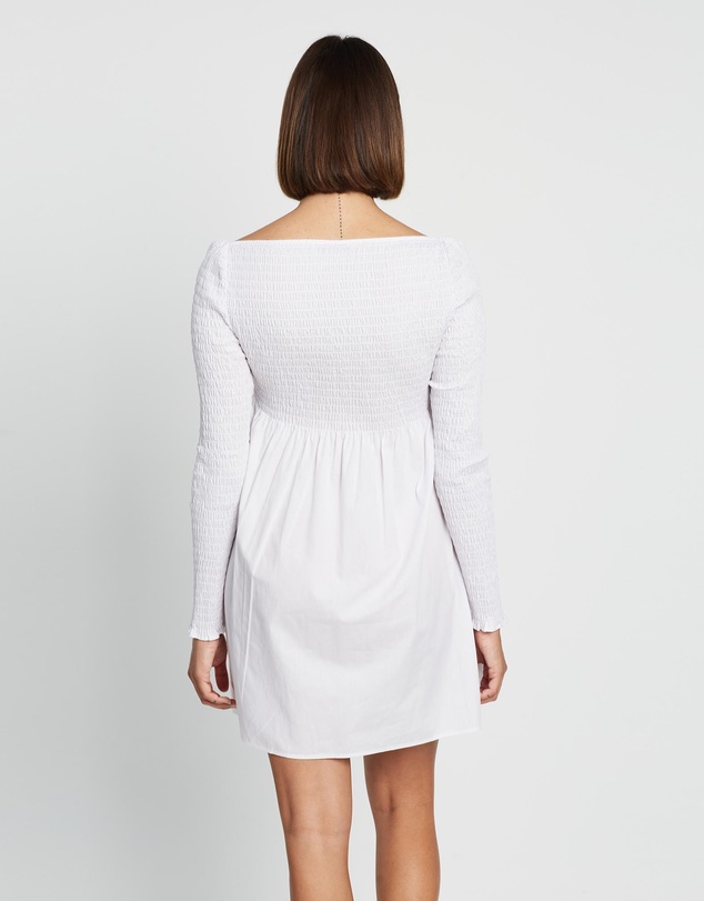 Third Form - Full Form Shirred Babydoll Dress