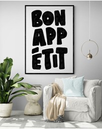 Inka Arthouse - Bon Appetit Art Print by Paige Byrne