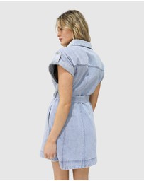 Belle & Bloom - Heartline Denim Dress
