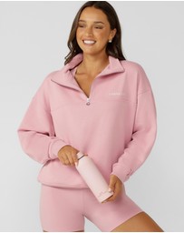 Lorna Jane - Streamline Quarter Zip Sweat