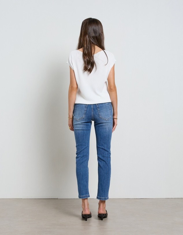 DRICOPER DENIM - Mika Blur Blue Straight Leg Jeans