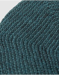 Max Alexander - European Made Crocheted Green Wool Beret