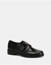 Wittner - Fredi Leather Monk Strap Loafers