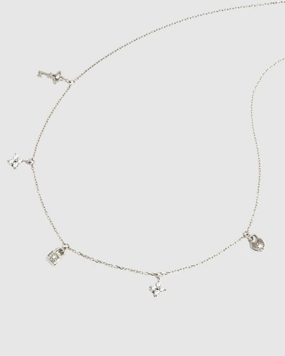 By Charlotte - Love Unlocked Charm Choker