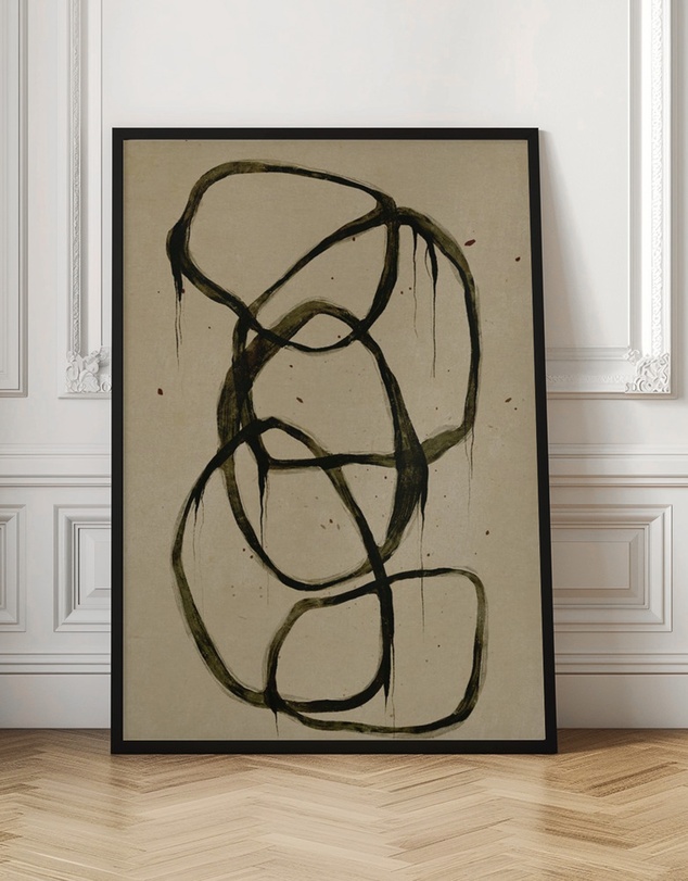 Olive et Oriel - Wet Moss by Treechild Art Print
