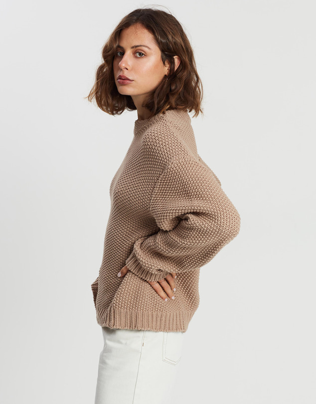 Assembly Label - Seeded Knit