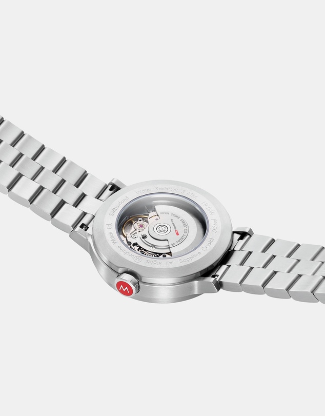 Mondaine - Mondaine Official Swiss Railways Stainless Steel 41mm Original Automatic Watch