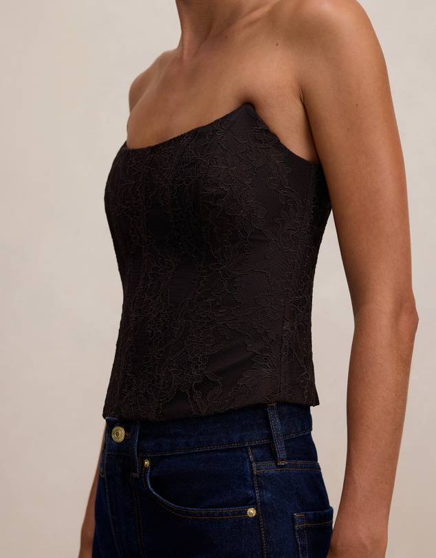 Forever New - Lara Lace Corset Top