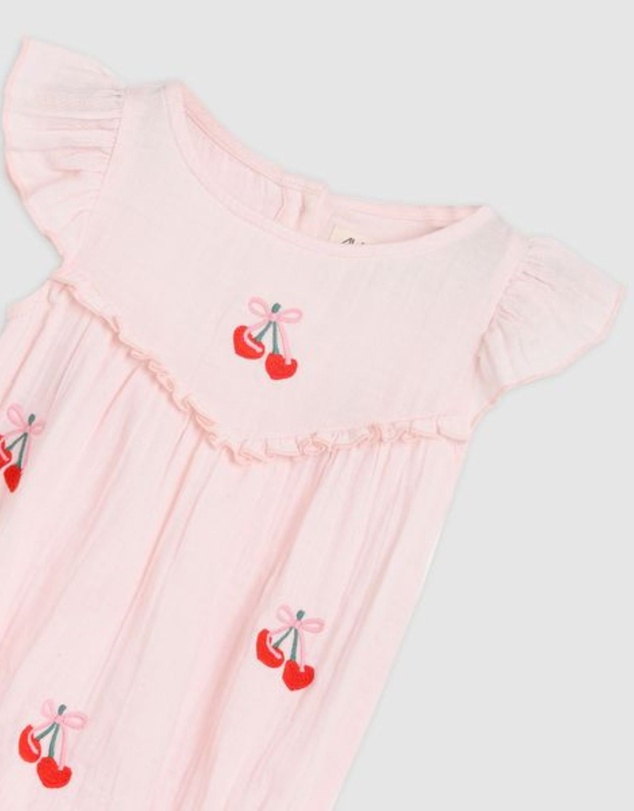 Alex & Ant - Pretty Romper - Petal Pink