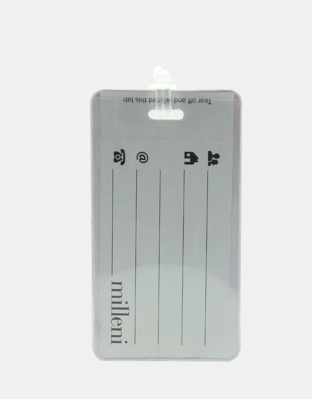 Milleni - Milleni Travel Pink Stamps Luggage Tag