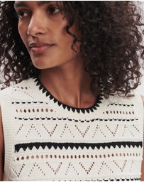 Varley - Athena Pointelle Knit Vest
