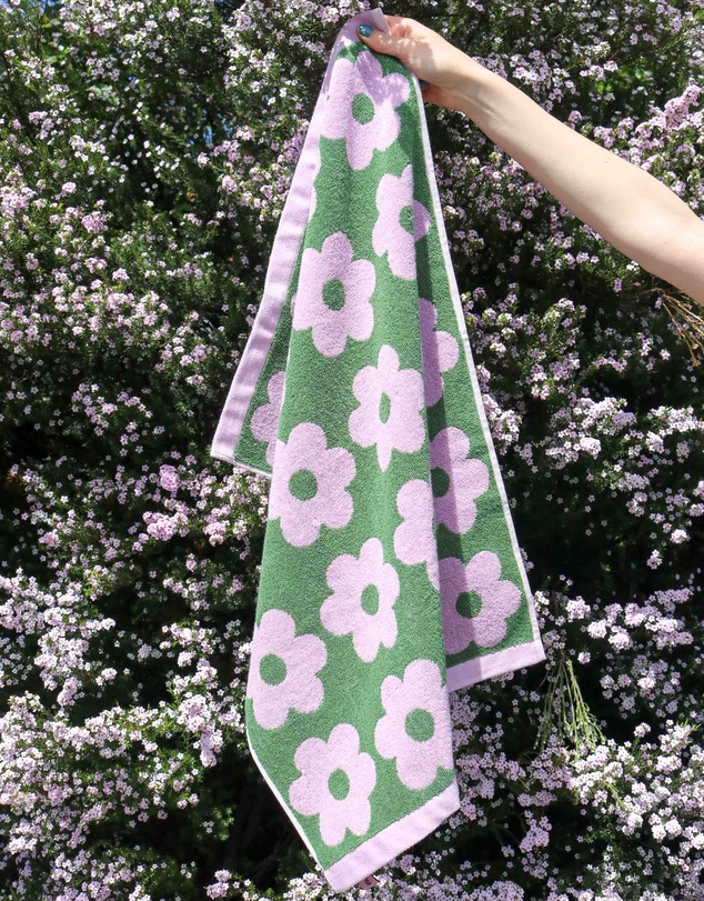 Mosey Me - Flowerbed Hand Towel