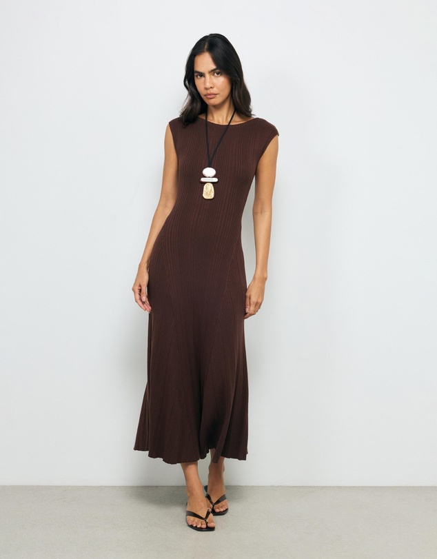 AERE - Tori Rib Knit Dress