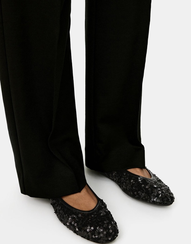ARKET - Kitt Sequin MJ Flats - Women's