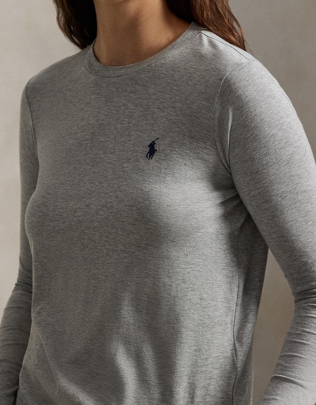 Polo Ralph Lauren - Long-Sleeve Jersey Crewneck Tee