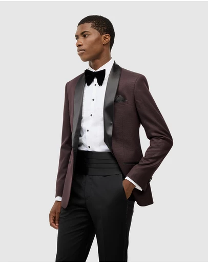 Politix - Clayton Jacquard Tuxedo Jacket