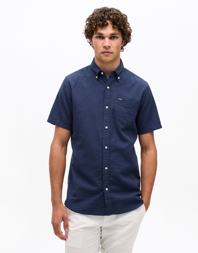 Superdry - Seersucker Short Sleeve Shirt