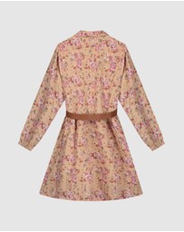 NONO - Milau Floral Dress with Belt - Kids-Teens