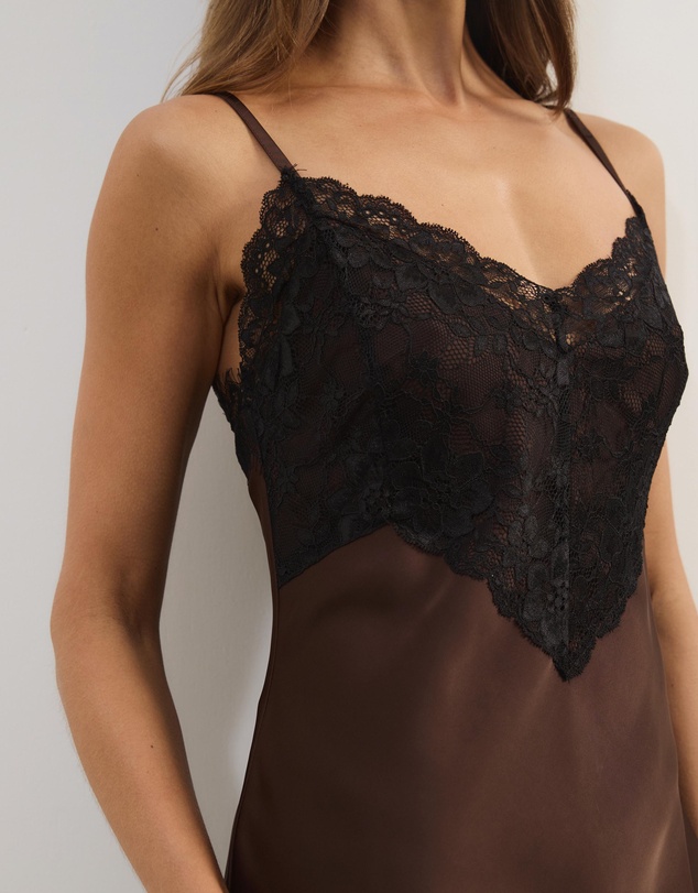 Atmos&Here - Sasha Satin Mini Dress