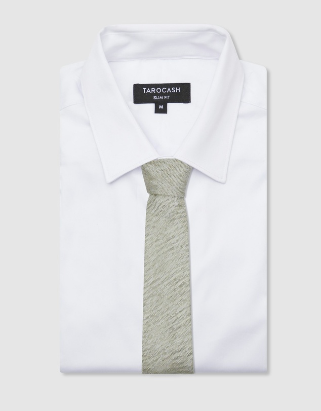 Tarocash - Alban Textured Linen Tie
