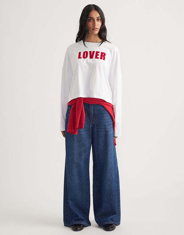 Decjuba - Lover Long Sleeve Print Tee
