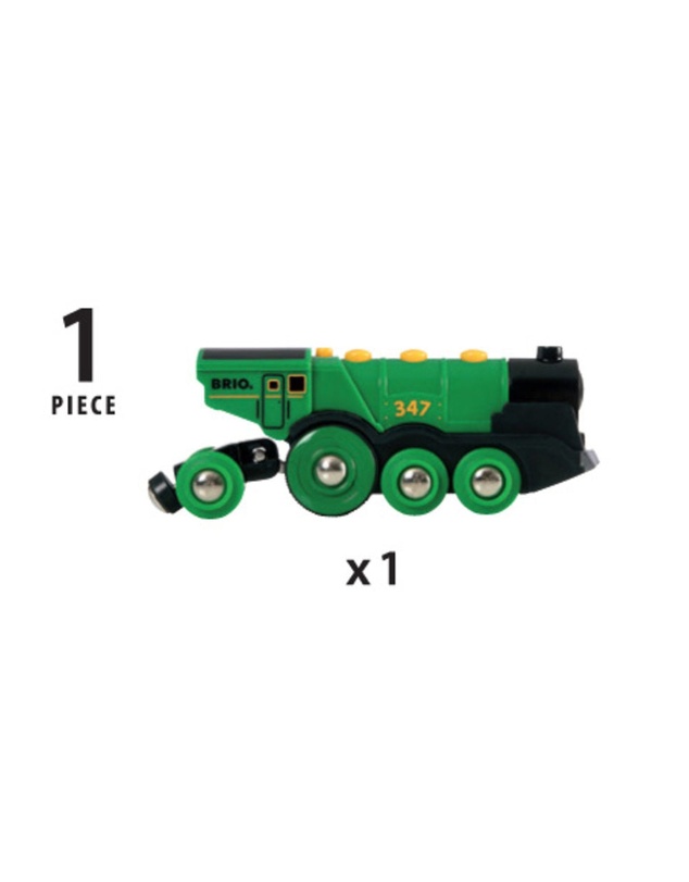 BRIO - Big Green Action Locomotive
