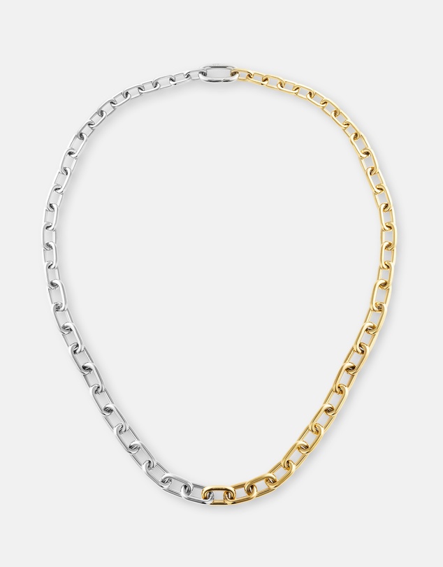 Daniel Wellington - Contrast Link Necklace Two Tone
