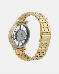 Jag - Gerroa Mens Gold Dial 43mm Gold Watch