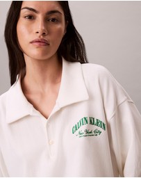 Calvin Klein - Logo Cotton Jersey Polo