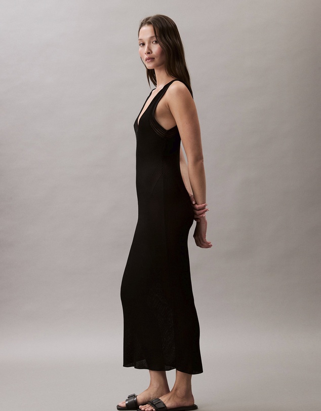 Calvin Klein - Knit Rib Sleeveless Dress
