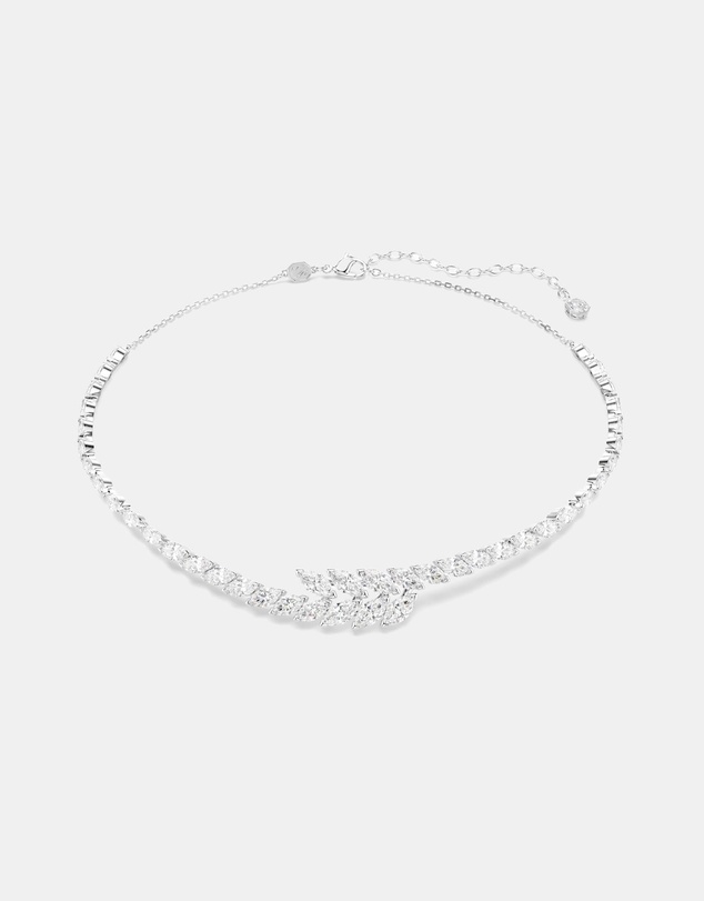 Swarovski - Mesmera:All Ard Necklace Whi/Rhs