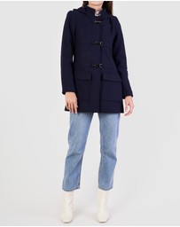 Amelius - Blaze Wool Hooded Jacket Coat