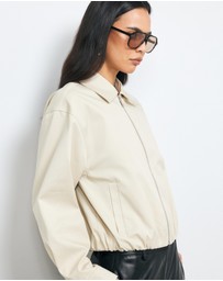 AERE - Cotton Bomber Jacket