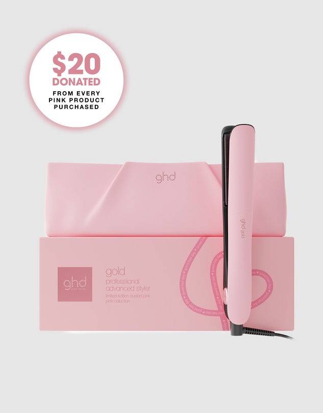 ghd - NEW gold Limited Edition Hair Straightener in Dusted Pink