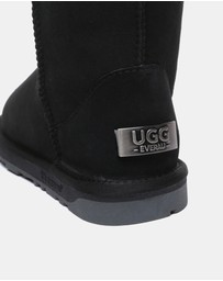 EVERAU - EverAU Ugg Short Classic Double Faced Sheepskin Upper UGG Boots